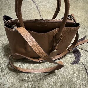 Kate Spade Tan Leather Satchel